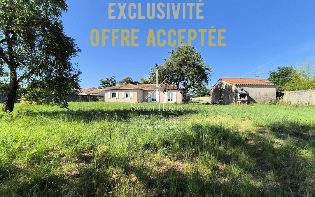 Maison Plain Pied avec 2 logements Grand Angoulême